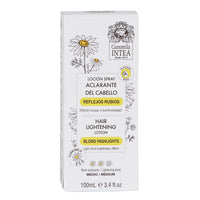 Loción aclarante del cabello Camomila Intea® REFLEJOS RUBIOS. Sin Alcohol.