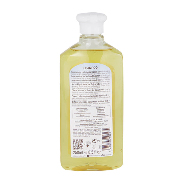Champú para cabello rubio Camomila Intea® INFANTIL REFLEJOS RUBIOS. Suave