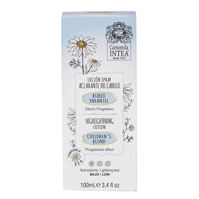 Loción aclarante del cabello para niños Camomila Intea® RUBIO INFANTIL. Suave