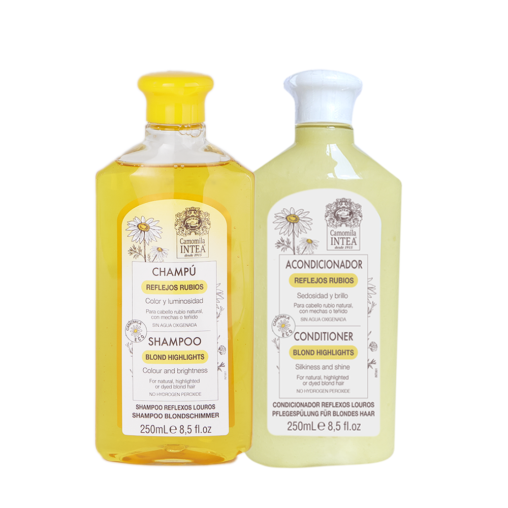 Especial cuidado cabello rubio y castaño claro