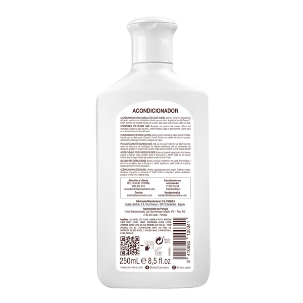 Acondicionador para cabello rubio Camomila Intea® REFLEJOS RUBIOS