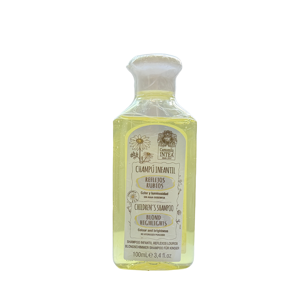 Champú para cabello rubio Camomila Intea® INFANTIL REFLEJOS RUBIOS. Suave