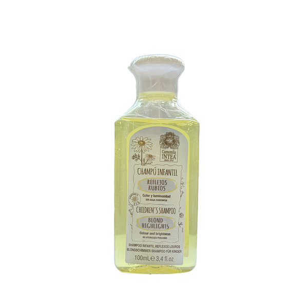 Champú para cabello rubio Camomila Intea® INFANTIL REFLEJOS RUBIOS. Suave