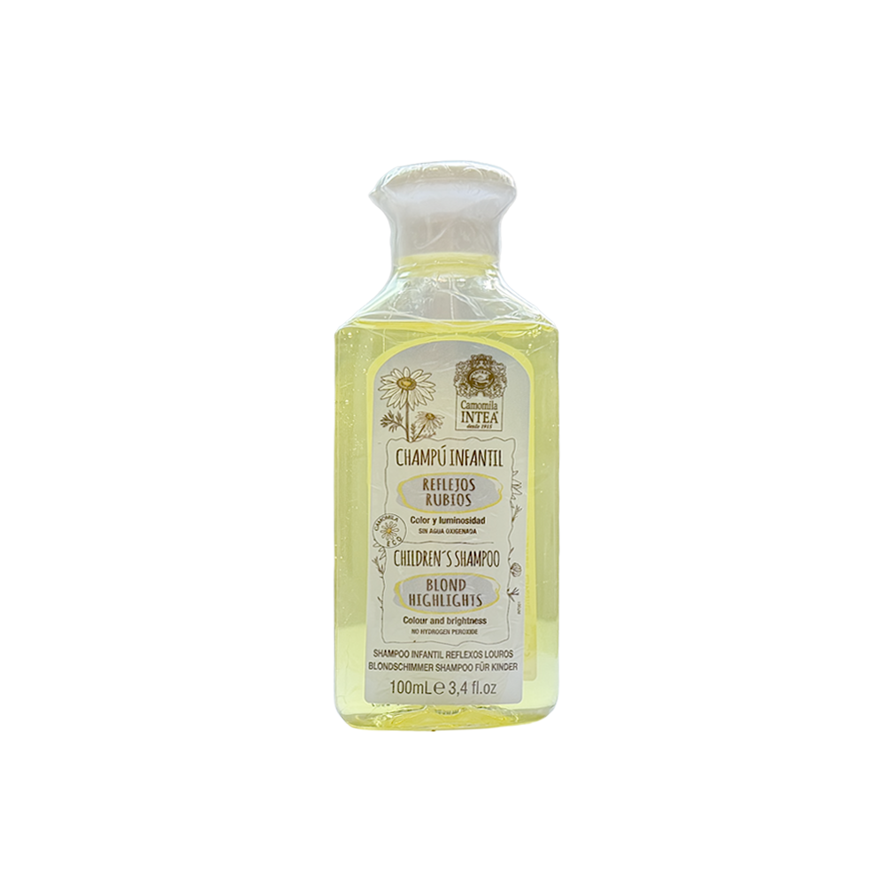 Champú para cabello rubio Camomila Intea® INFANTIL REFLEJOS RUBIOS. Suave