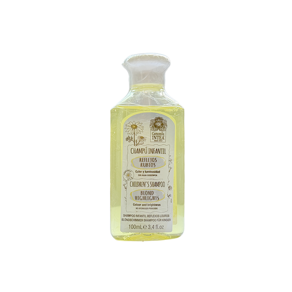 Champú para cabello rubio Camomila Intea® INFANTIL REFLEJOS RUBIOS. Suave